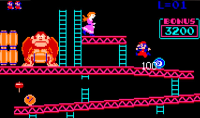 Captura del juego Donkey Kong