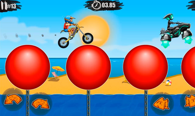 Captura del juego Moto X3M Pool Party