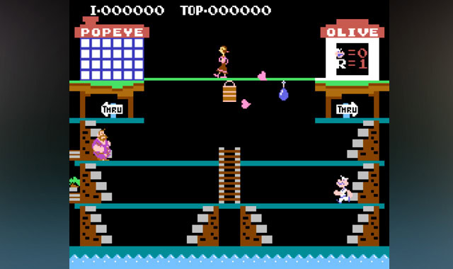Captura del juego Popeye