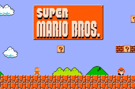 Super Mario Bros: Portada