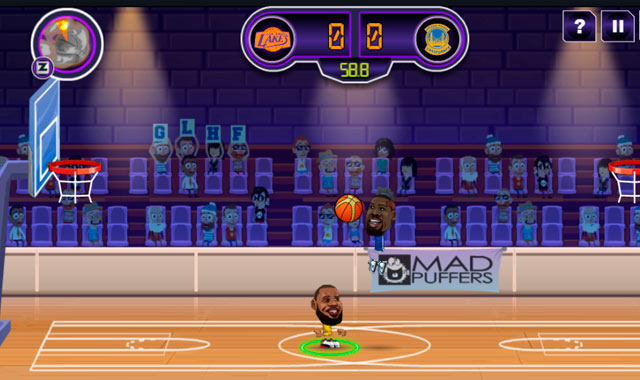 Captura del juego Basketball Stars