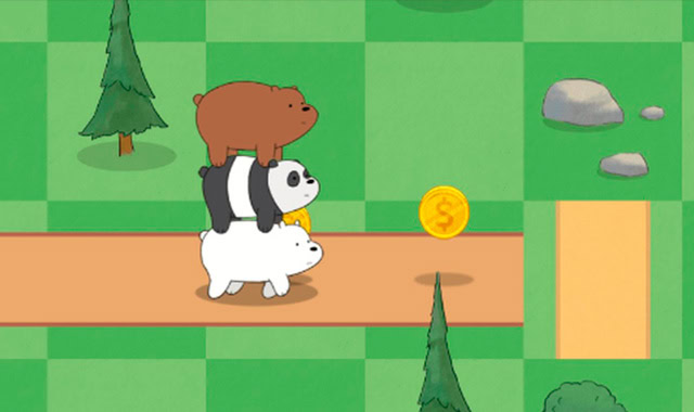 Captura del juego We Bare Bears: Stack Tracks