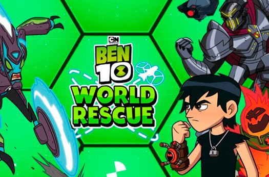 Ben 10: World Rescue: Portada