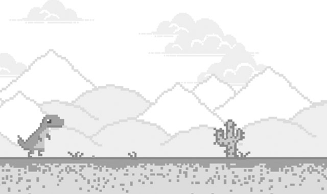 Captura del juego Dinosaur Run
