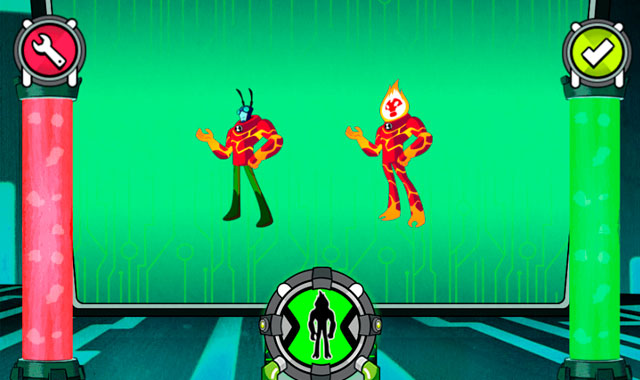Captura del juego Ben 10: Omnitrix Glitch