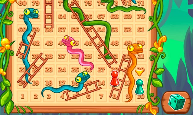 Captura del juego Snakes And Ladders (Serpientes y Escaleras)
