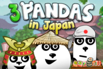 Portada del juego 3 Pandas en Japón