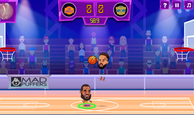 Captura del juego Basketball Legends 2020