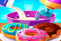 Portada del juego Sweet Donut Maker Bakery