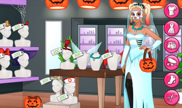 Captura del juego Instagirls Halloween Dress Up