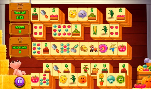 Captura del juego Daily Farm Mahjong