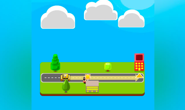 Captura del juego Taxi Pickup
