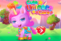 Portada del juego Cute Unicorn Care