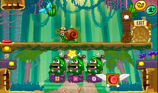 Captura del juego Snail Bob 8