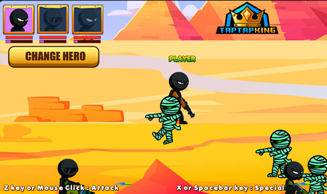 Captura del juego Stickman Team Force 2