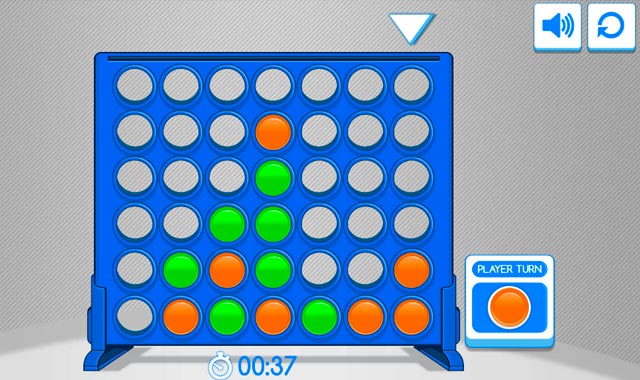 Captura del juego Straight 4 (Conecta 4)