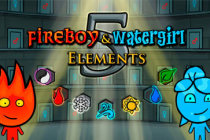 Portada del juego Fireboy and Watergirl 5 Elements