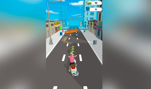 Captura del juego Delivery Racer