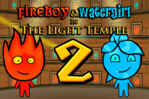 Portada del juego Fireboy and Watergirl 2 in the Light Temple
