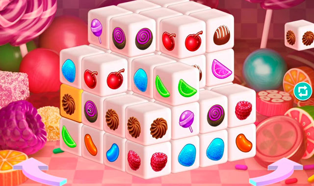 Captura del juego Mahjongg Dimensions Candy