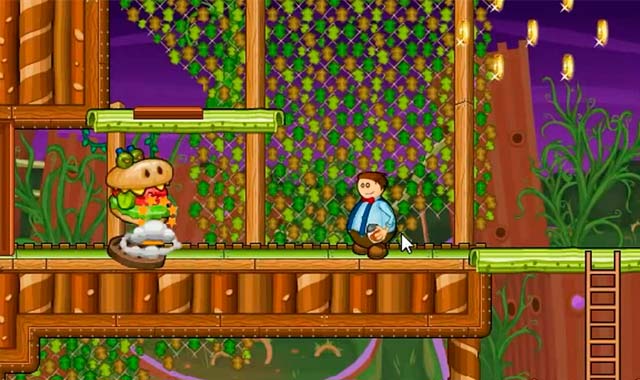 Captura del juego Papa Louie 2 When Burgers Attack