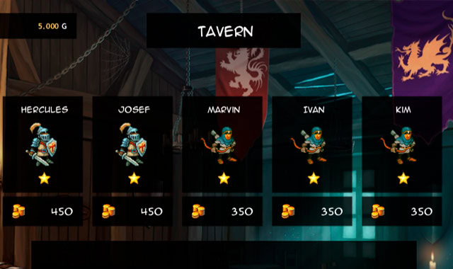 Captura del juego Royal Heroes