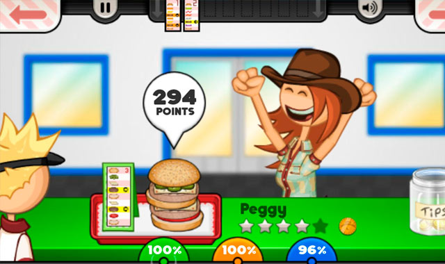 Captura del juego Papa’s Burgeria