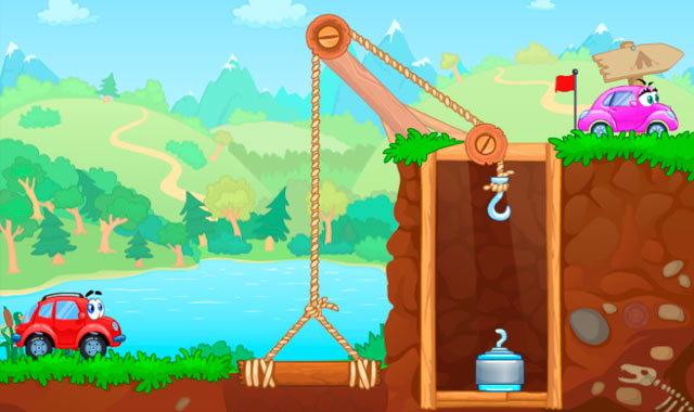 Captura del juego Wheely 8: Aliens
