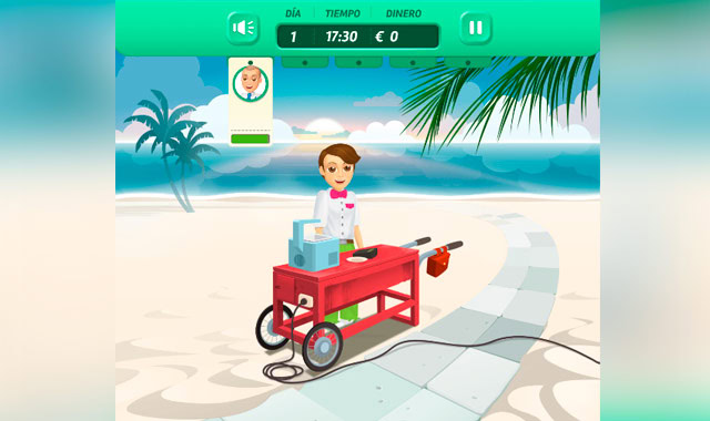Captura del juego FroYo Bar