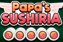 Portada del juego Papa’s Sushiria