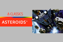 Portada del juego Atari Asteroids