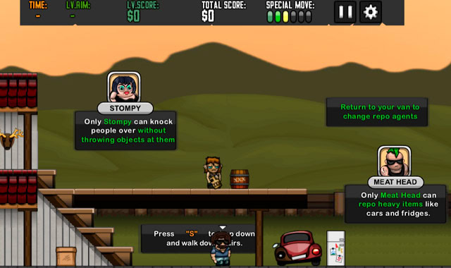 Captura del juego Go Repo