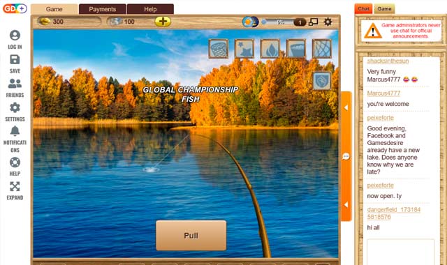 Captura del juego Let’s Fish