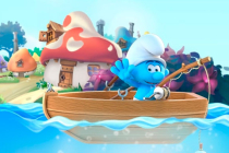Portada del juego Los Pitufos: Ocean Cleanup