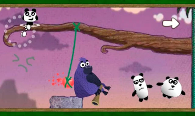 Captura del juego 3 Pandas 2. Night