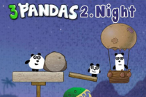 Portada del juego 3 Pandas 2. Night