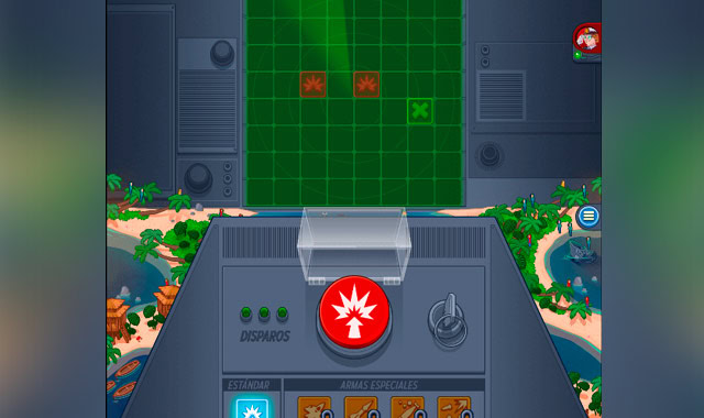 Captura del juego Battleship