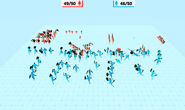 Captura del juego Funny Battle Simulator