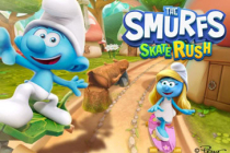 Portada del juego The Smurfs Skate Rush