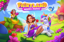 Portada del juego Fairyland Merge & Magic