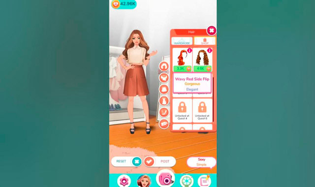 Captura del juego Fashion Holic