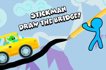 Stickman Draw the Bridge