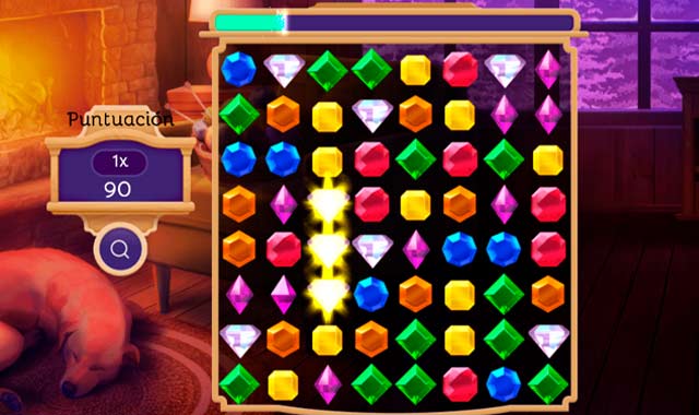 Captura del juego Jewel Shuffle Cozy Nights