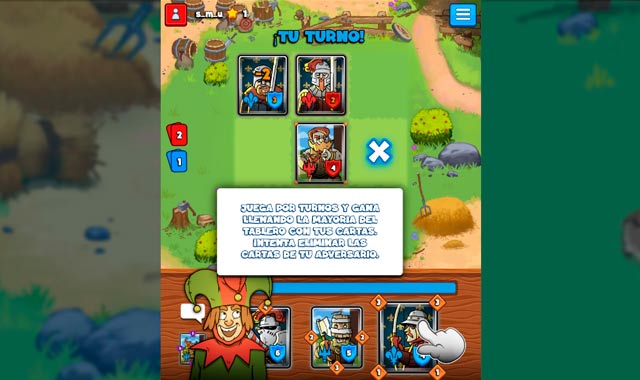 Captura del juego Clash of Warriors