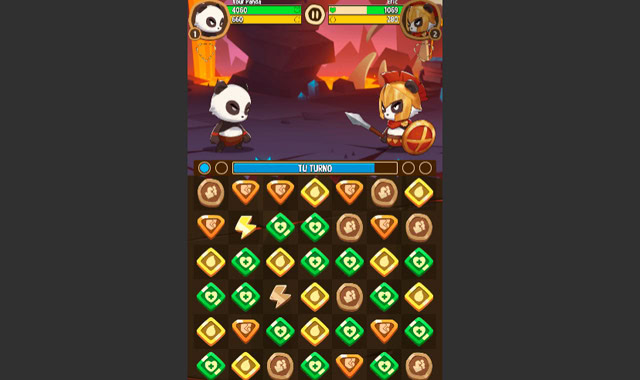 Captura del juego Panda Legend