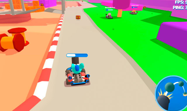 Captura del juego Smash Karts