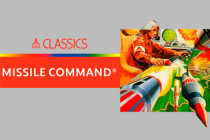 Portada del juego Atari Missile Command