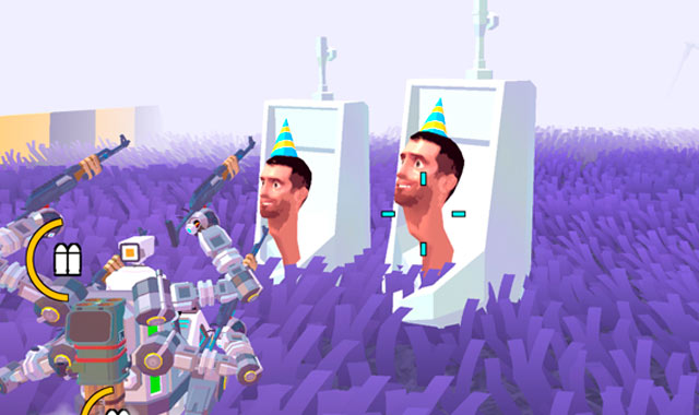Captura del juego Agent Walker vs Skibidi Toilets
