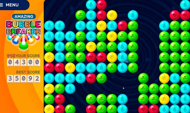 Captura del juego Amazing Bubble Breaker