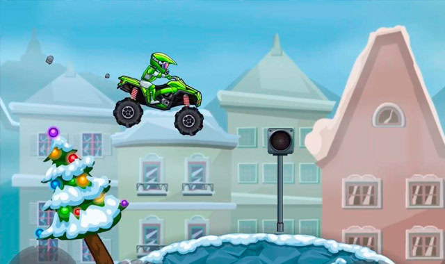 Captura del juego Moto X3M Winter